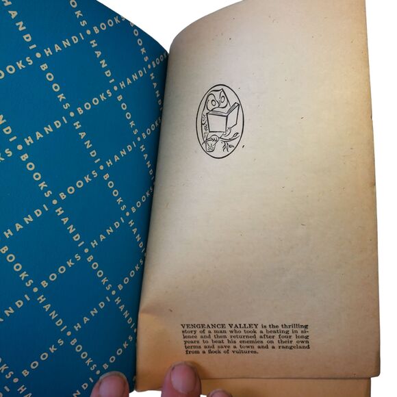 1950 Vengeance Valley by Paul Evan Lehman Western Pulp Fiction Classic - Picture 4 of 10